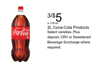 Walgreens 2L Coca-Cola Products offer