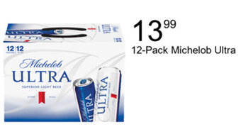 Walgreens 12-Pack Michelob Ultra offer