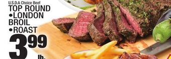 C Town Top round • london broil • roast offer