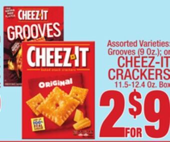 C Town Cheez-it crackers offer
