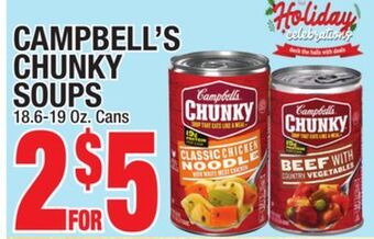 C Town Campbell's chunky chunky soups offer
