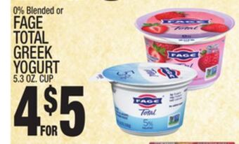 C Town Fage total greek yogurt offer