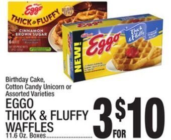 C Town Eggo thick & fluffy waffles offer