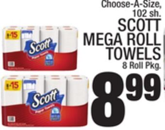 C Town Scott mega roll towels offer