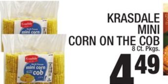 C Town Krasdale mini corn on the cob offer
