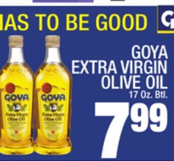 C Town Goya extra virgin olive oil offer