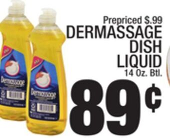 C Town Dermassage dish liquid offer