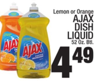 C Town Ajax dish liquid offer