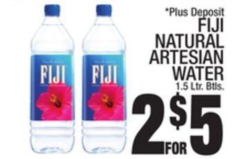 C Town Fiji natural artesian water offer