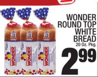 C Town Wonder round top white bread offer