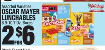 C Town Oscar mayer lunchables offer