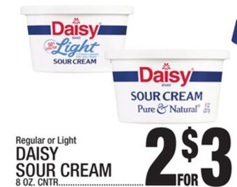 C Town Daisy sour cream offer
