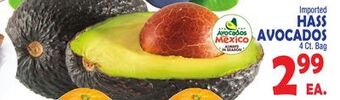 Bravo Supermarkets Hass avocados offer