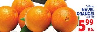 Bravo Supermarkets Navel oranges offer