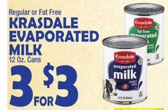 Bravo Supermarkets Krasdale evaporated milk offer