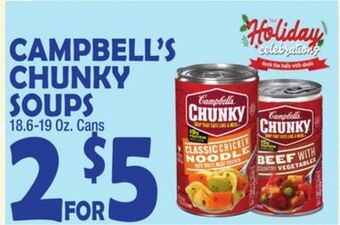 Bravo Supermarkets Campbell's chunky soups offer