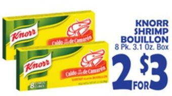 Bravo Supermarkets Knorr shrimp bouillon offer