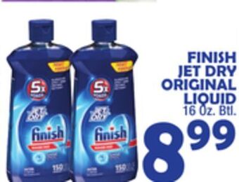 Bravo Supermarkets Finish jet dry original liquid offer