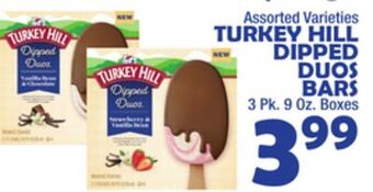 Bravo Supermarkets Turkey hill dipped duos bars offer