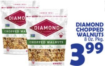Bravo Supermarkets Diamond chopped walnuts offer