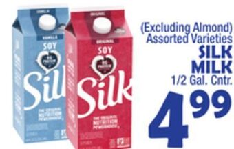 Bravo Supermarkets Silk milk offer
