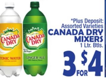 Bravo Supermarkets Canada dry mixers offer