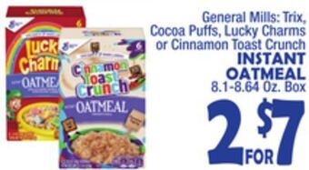Bravo Supermarkets Instant oatmeal offer