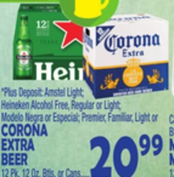 Bravo Supermarkets Corona extra beer offer