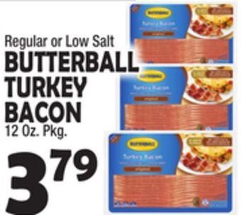 Bravo Supermarkets Butterball turkey bacon offer
