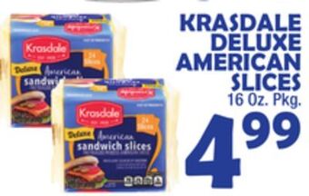 Bravo Supermarkets Krasdale deluxe american slices offer
