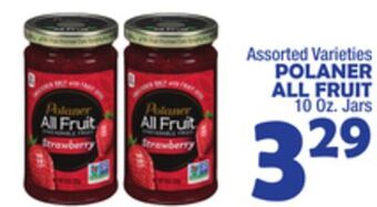 Bravo Supermarkets Polaner all fruit offer