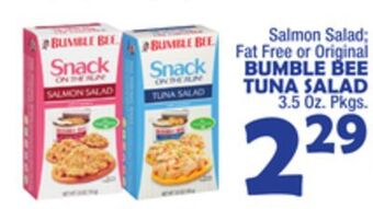 Bravo Supermarkets Bumble bee tuna salad offer