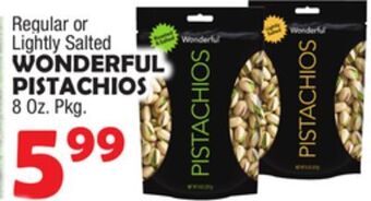 Bravo Supermarkets Wonderful pistachios offer