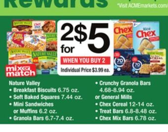 ACME Nature valley offer