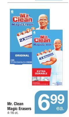 ACME Mr. clean magic erasers offer