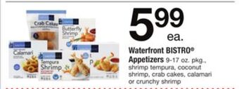 ACME Waterfront bistro® appetizers offer