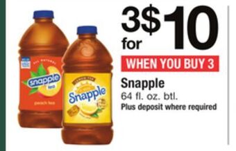 ACME Snapple offer