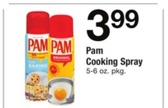 ACME Pam cooking spray offer