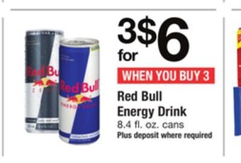ACME Red bull energy drink offer
