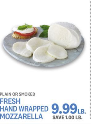 Kings Food Markets Fresh hand wrapped mozzarella offer