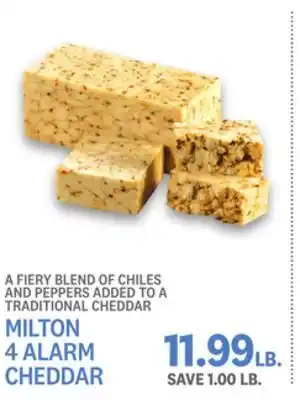 Kings Food Markets Milton 4 alarm cheddar offer