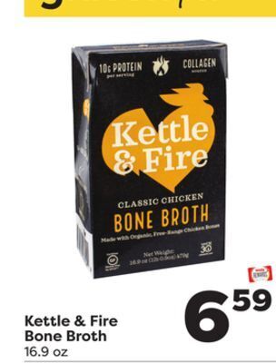 Weis Markets Kettle & fire bone broth offer