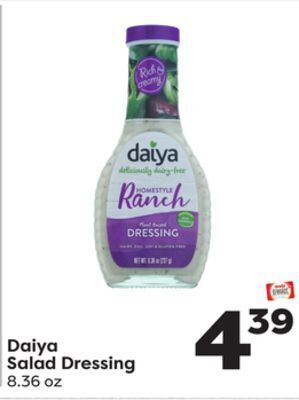 Weis Markets Daiya salad dressing offer