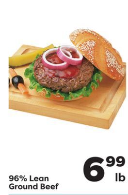 Weis Markets 96% lean ground beef offer