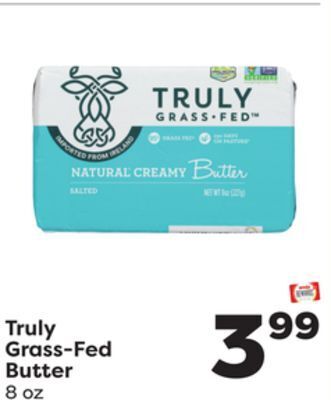 Weis Markets Truly grass-fed butter offer