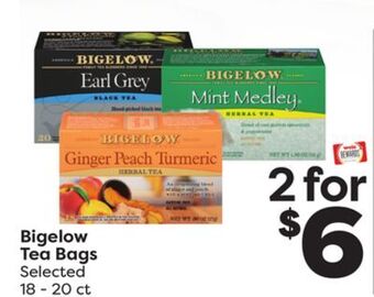 Weis Markets Bigelow tea bags offer