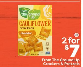 Weis Markets From the ground up crackers & pretzels offer