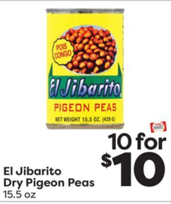 Weis Markets El jibarito dry pigeon peas offer