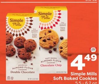 Weis Markets Simple mills soft baked cookies offer