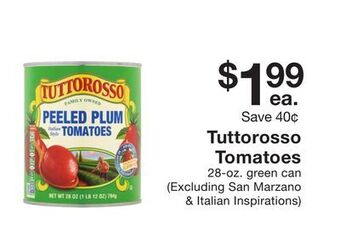 Fairway Store Market Tuttorosso tomatoes offer
